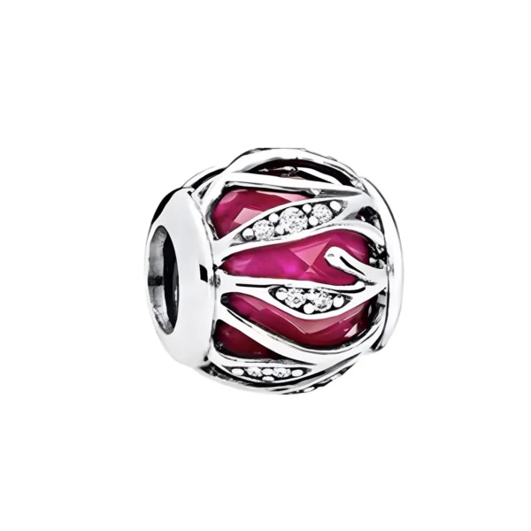 Charm Murano Epsilon Rose
