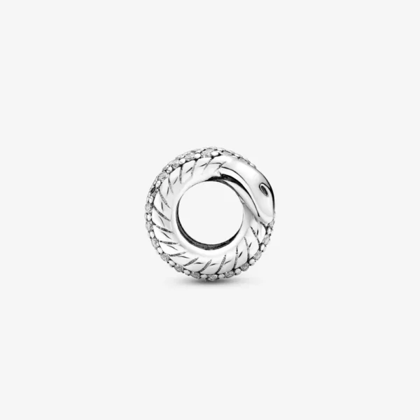 Charm serpent enroulé