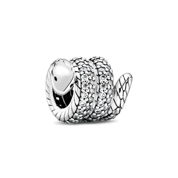 Charm serpent enroulé